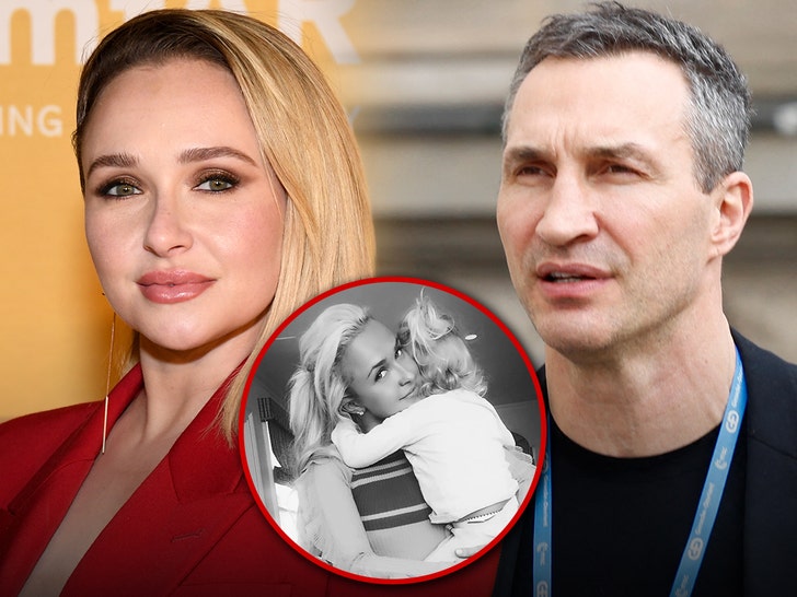 Hayden Panettiere Wladimir Klitschko and daugher kaya getty insta