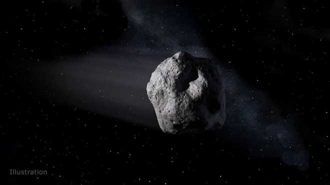 Asteroid artist concept We may not notice them, but it's not usual for a bus-size asteroid to pass through our earthly neighborhood several times every year.