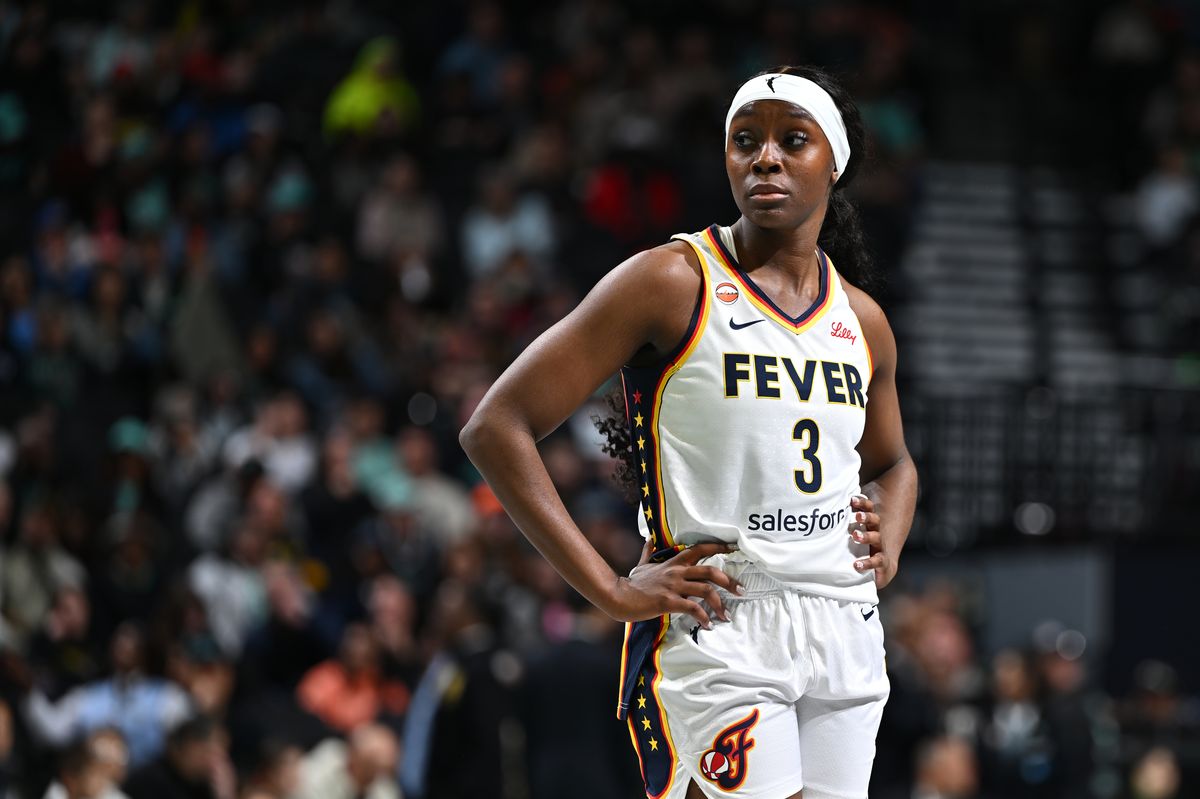 Raven Johnson is relishing the opportunity to learn under Caitlin Clark on the Fever