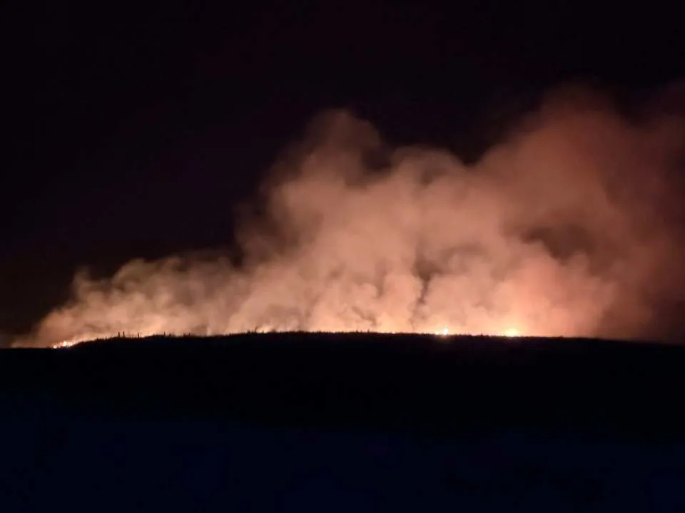 Wildfire in Clark County
