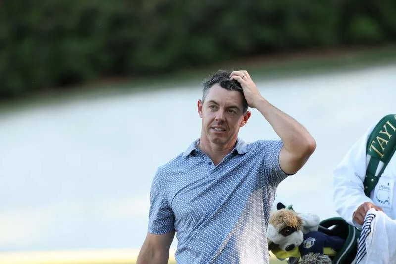 Ireland s Rory McIlroy during the day 3 of the 2026 Masters golf tournament at the Augusta National Golf Club in Augusta, Georgia, United States, on April 11, 2026. Noxthirdxpartyxsales PUBLICATIONxNOTxINxJPN aflo_326672035