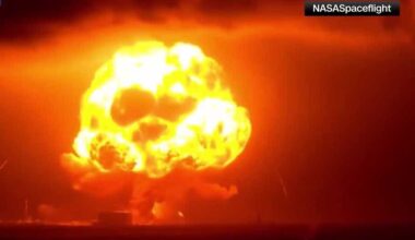 Blue Origin New Glenn rocket explodes on launch pad