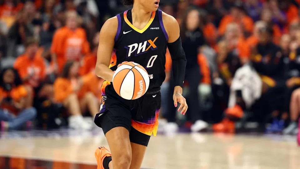 Former Phoenix Mercury forward Satou Sabally (0)Mark J. Rebilas-Imagn Images