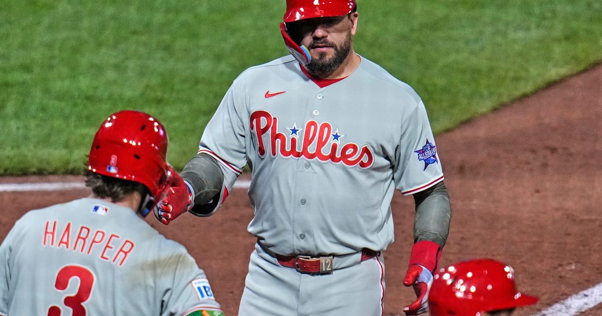 Kyle Schwarber is on a heater. So are the Phillies. It's not a coincidence :: WRAL.com