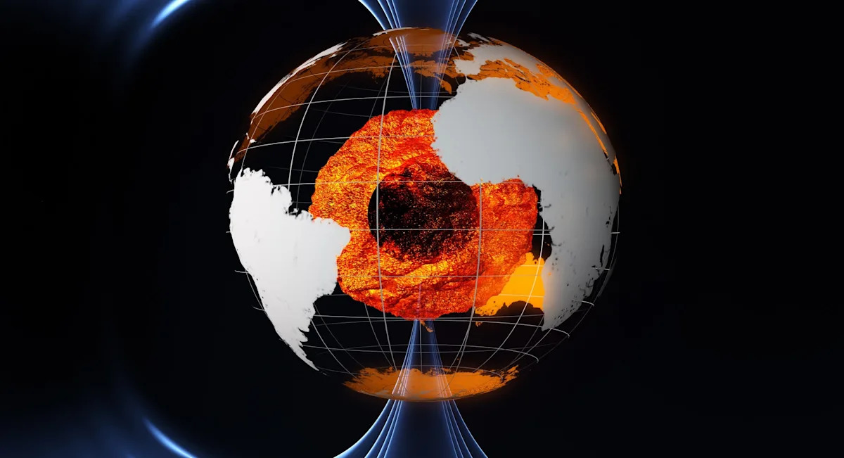 Earth’s molten outer core is behaving in chaotic, unexpected ways