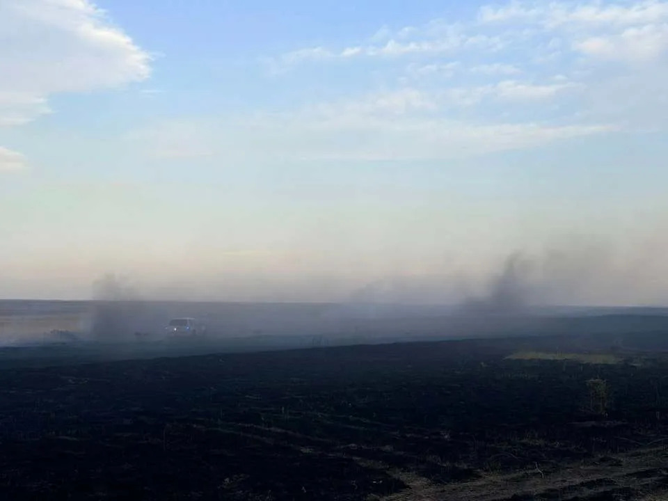 Wildfire in Clark County