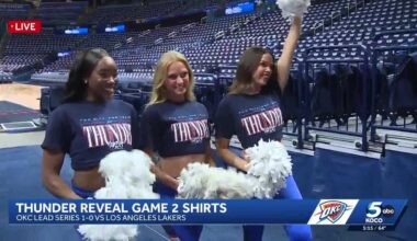 Thunder Western Conference semifinals Game 2 shirt revealed