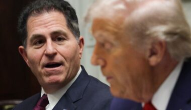 Michael Dell courted Trump early. His company has reaped rewards