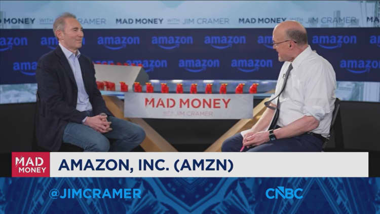 Amazon CEO Andy Jassy sits down with Jim Cramer