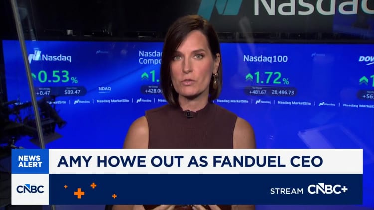 FanDuel ousts Amy Howe from CEO post