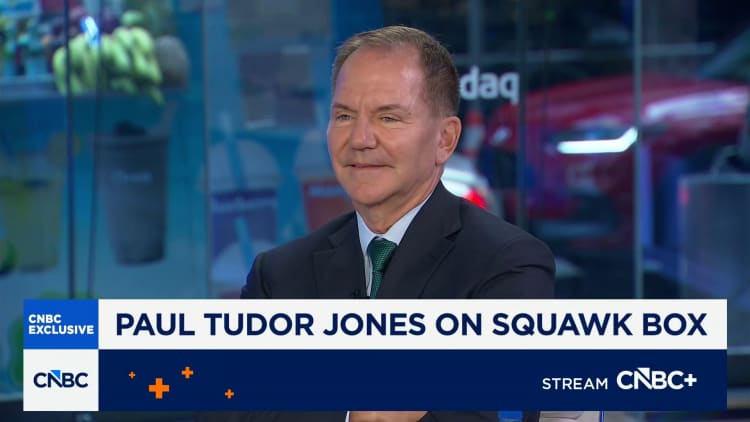 Legendary investor Paul Tudor Jones: AI bull market has 'another year or two to run'
