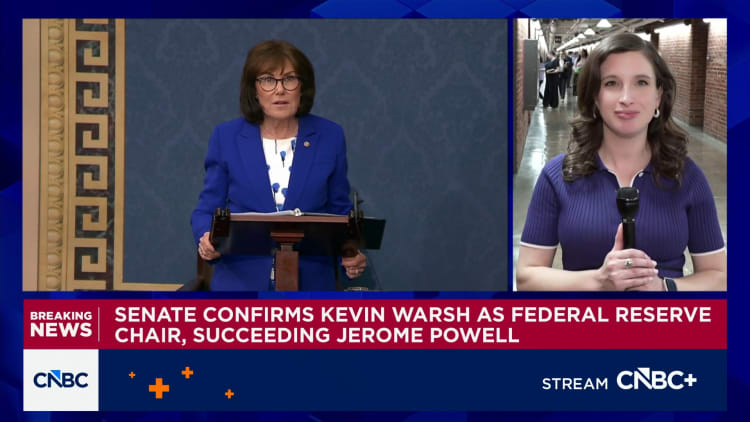 Senate confirms Kevin Warsh as Federal Reserve chair