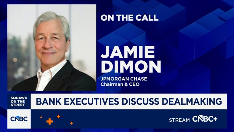 Jamie Dimon says JPMorgan Chase could spend $20 billion on acquisition
