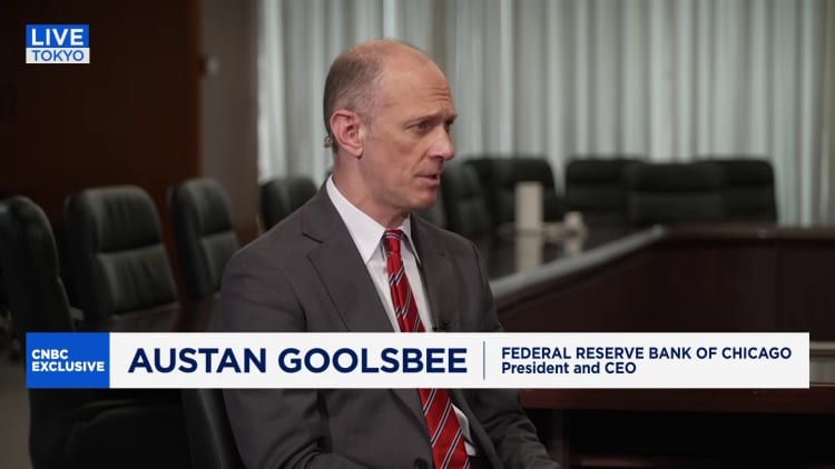 Watch CNBC's full interview with Chicago Fed President Austan Goolsbee