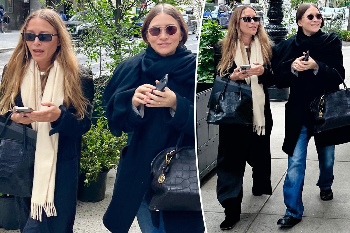 Mary-Kate and Ashley Olsen enjoy rare public outing in NYC