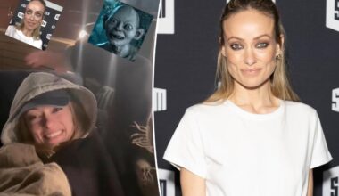 Olivia Wilde reacts to being compared to 'Lord of the Rings' hobbit Gollum after viral red carpet look