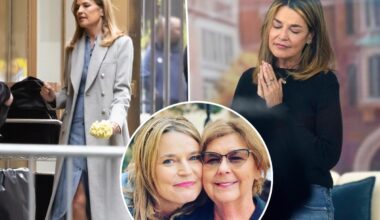 Savannah Guthrie abruptly leaves ‘Today’ mid-show