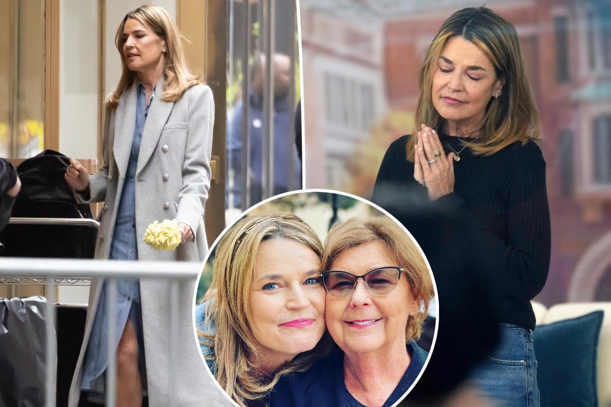 Savannah Guthrie abruptly leaves ‘Today’ mid-show