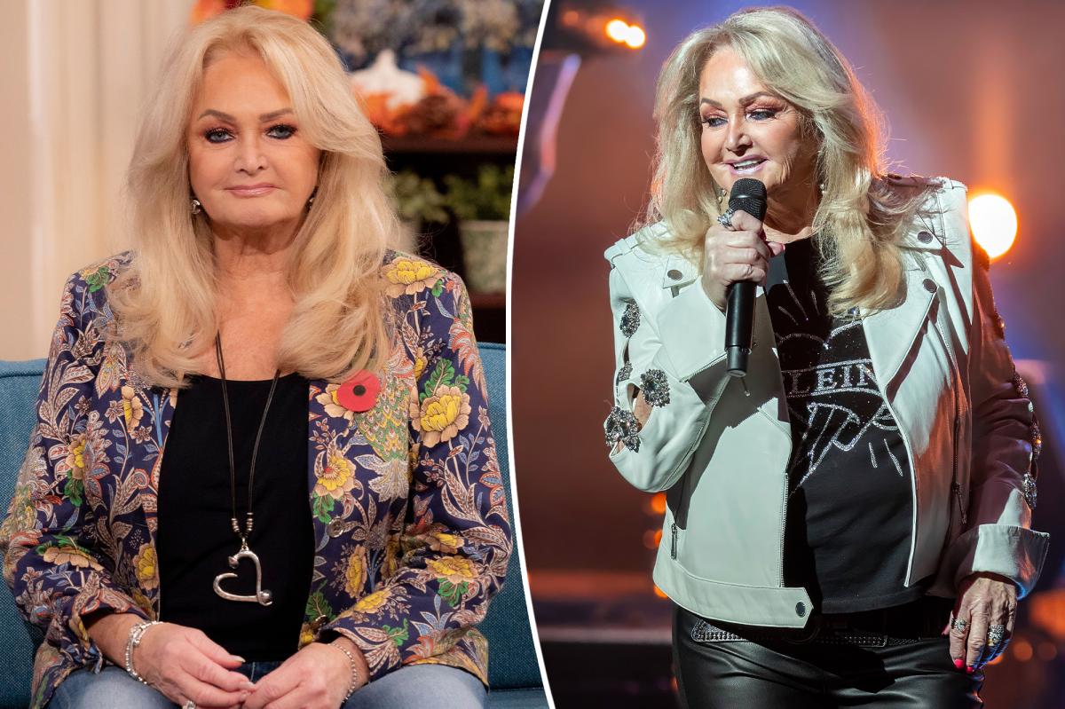 Bonnie Tyler, 74, reportedly in induced coma after being rushed to hospital