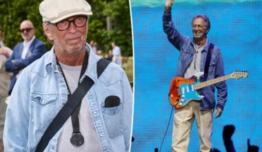 Eric Clapton ends concert early after getting hit by object