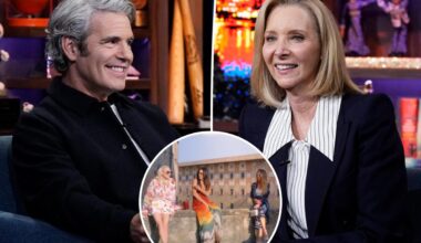 Lisa Kudrow calls out Andy Cohen for faked 'RHOBH' scene in awkward 'WWHL' moment