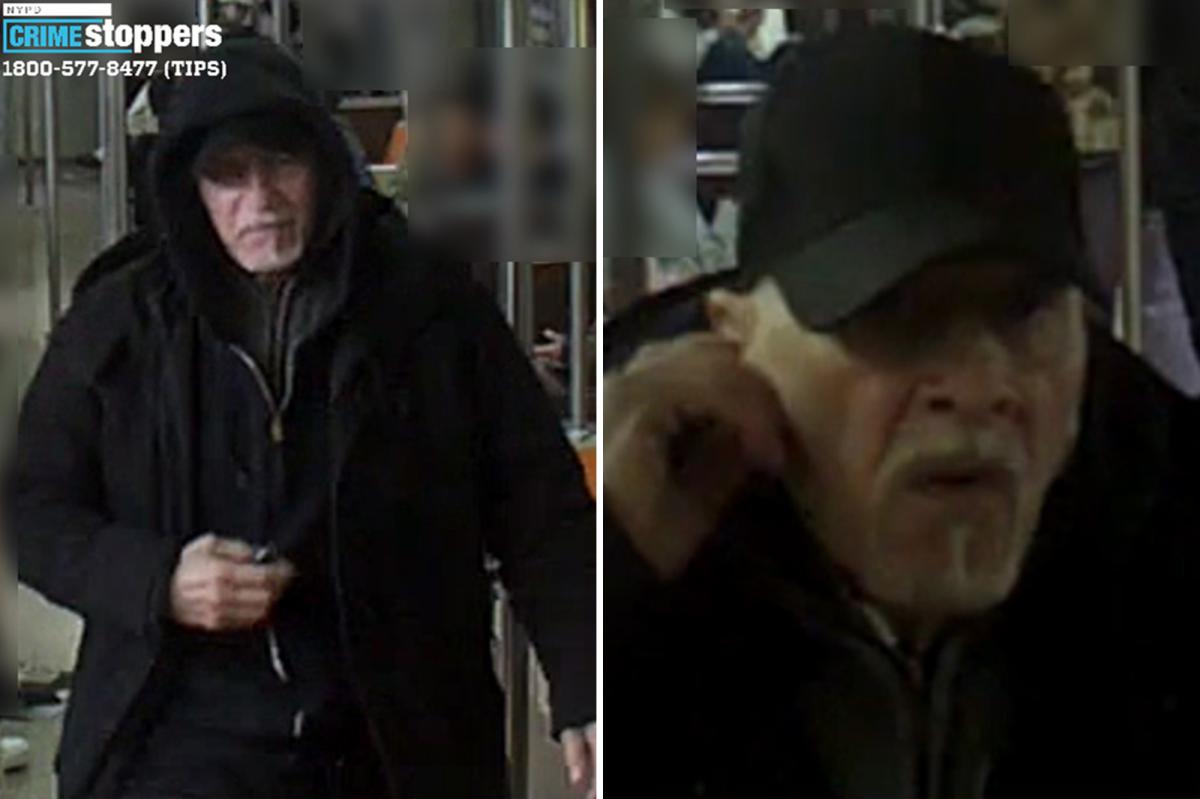 Brian Cox look-a-like flashes gun at much-younger straphanger who felt sick on board NYC train