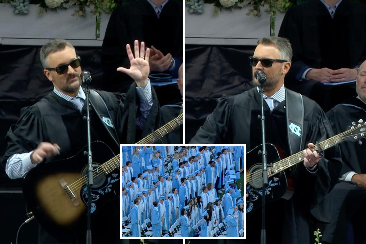 Eric Church delivers 'greatest commencement speech ever' in viral address to University of North Carolina graduates