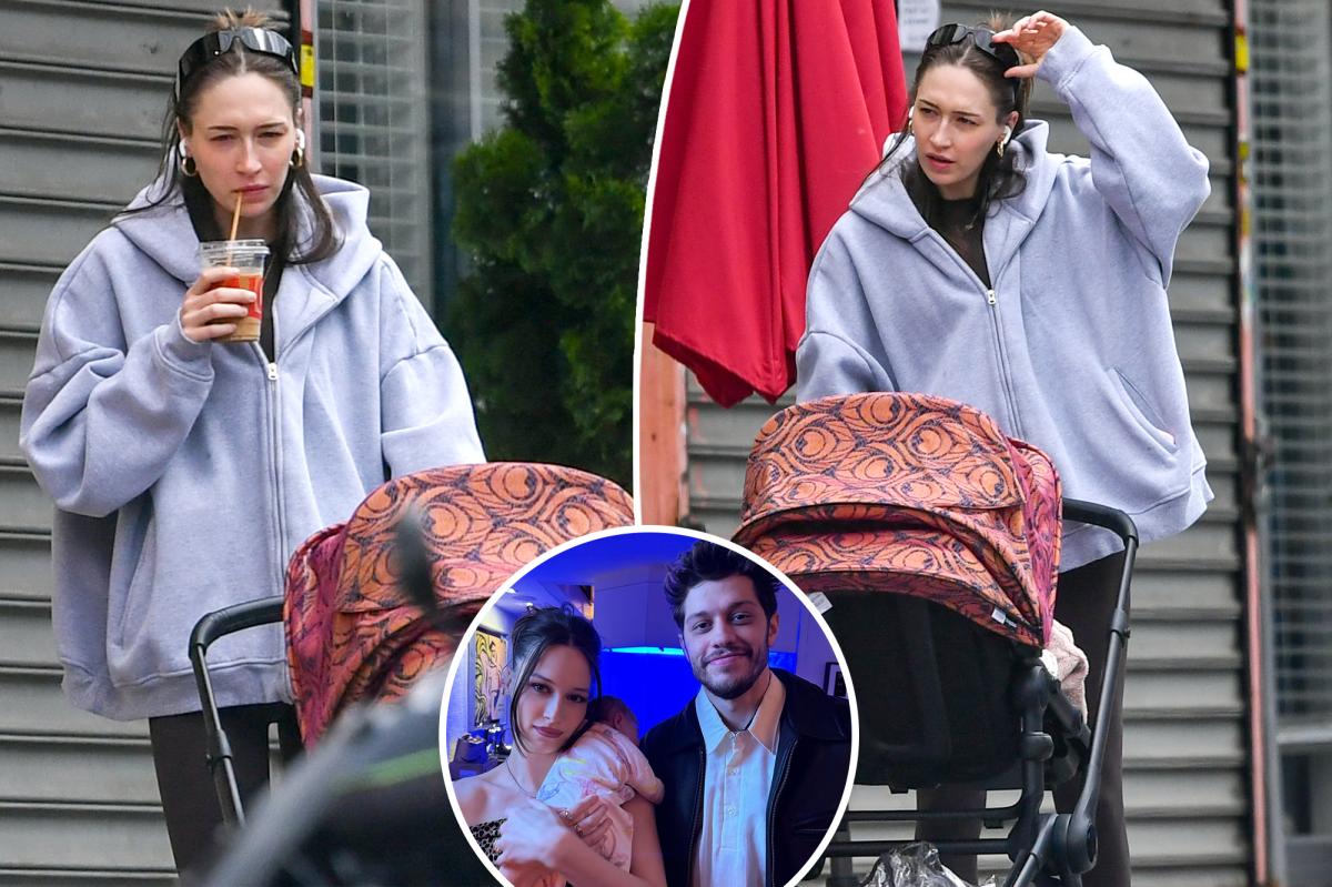 Pete Davidson's ex Elsie Hewitt and infant daughter spotted for first time since shock split