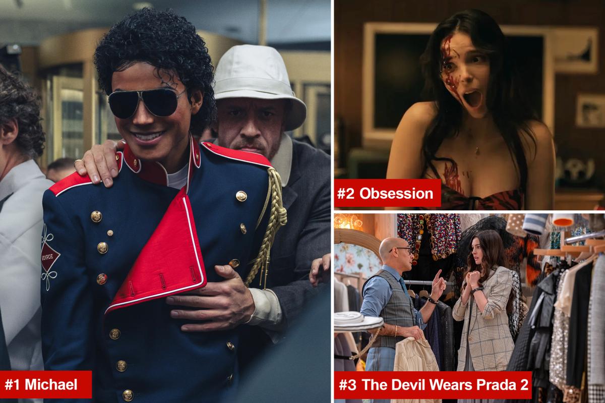 'Michael' is back at No. 1 on its fourth Friday in theaters