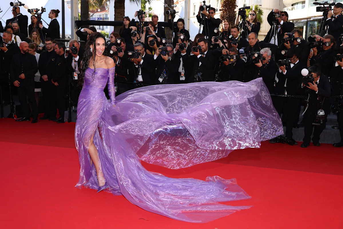 Cannes fashion in pictures: Demi Moore and the 'Fast & Furious' cast bring the glamour