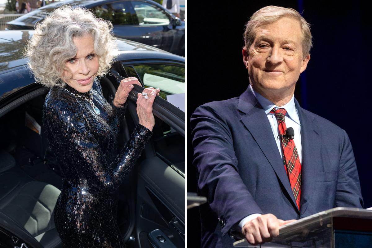 Tom Steyer shelled out $310K to Jane Fonda's PAC