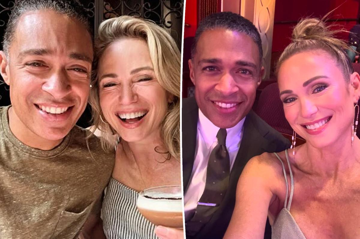 T.J. Holmes, Amy Robach officially set wedding date