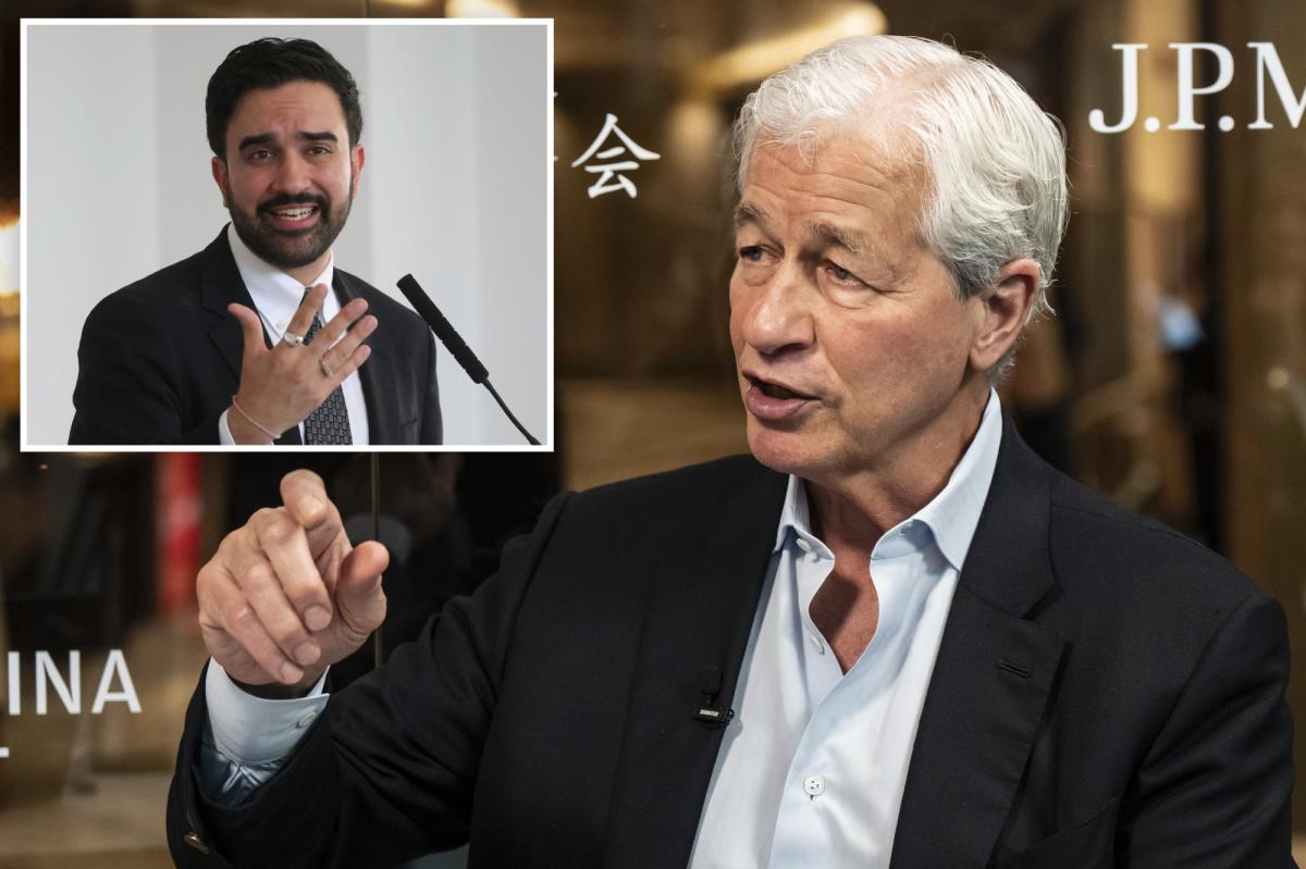 JPMorgan's Jamie Dimon has blunt message for 'ideologue' Mamdani