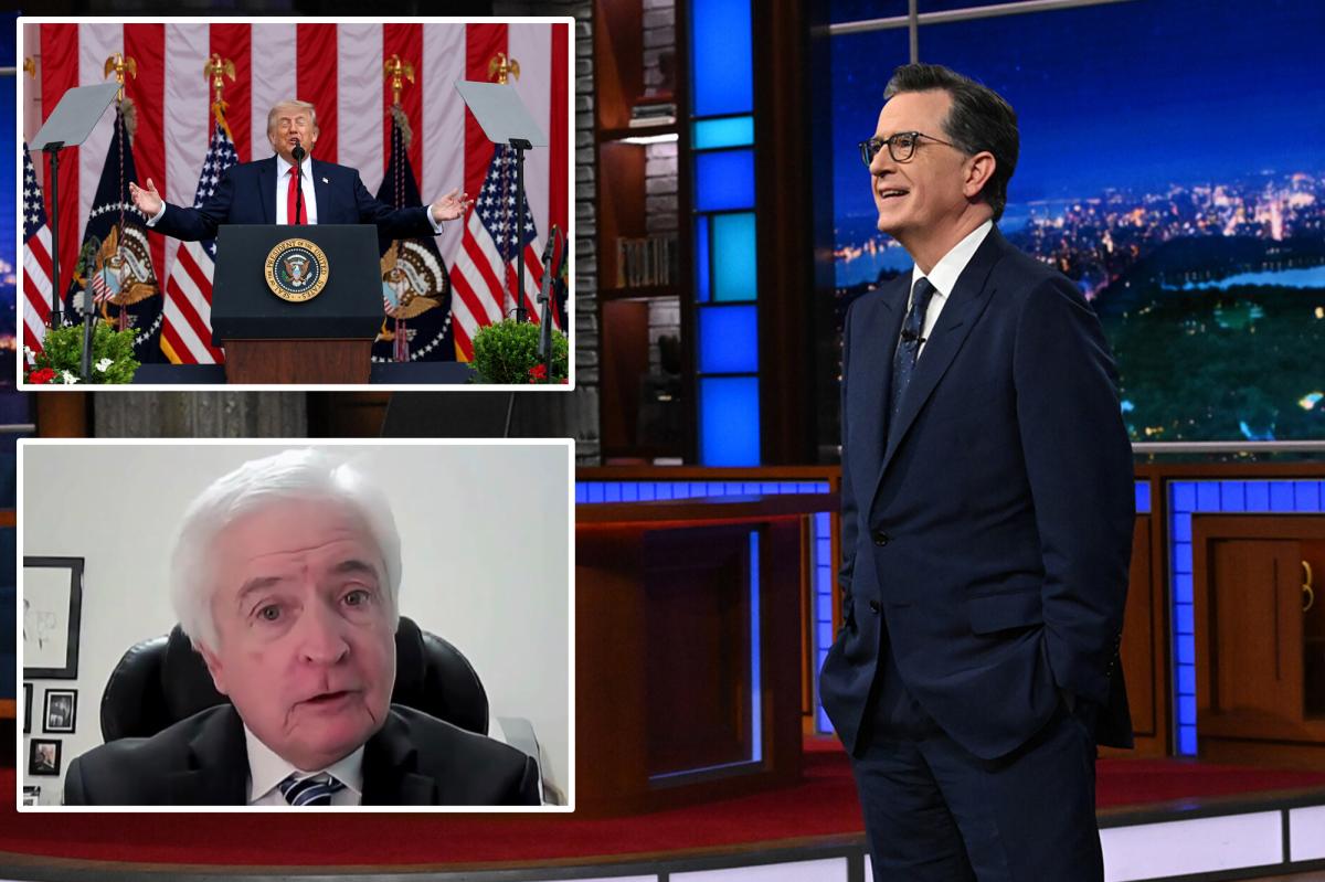 Trump was 'personally involved' in canceling Stephen Colbert, longtime late night reporter claims
