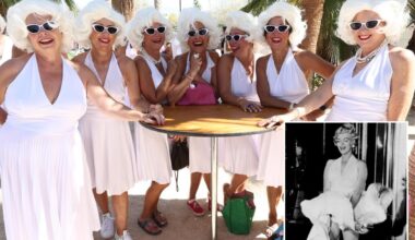 Record-breaking Marilyn Monroe lookalike contest in Palm Springs