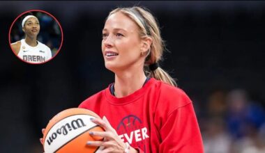 Sophie Cunnhingham hits back at Angel Reese after viral NBA playoff post