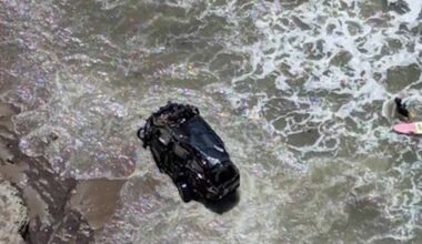 Driver dies after car plunges more than 400 feet off cliff near Davenport