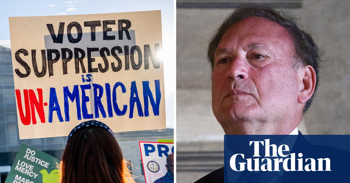 Supreme court’s Voting Rights Act ruling cited misleading data from DoJ | US voting rights