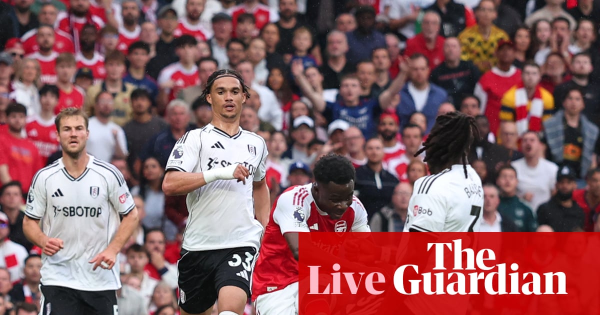 Arsenal v Fulham: Premier League – live | Premier League