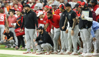 Ryan Day and some of Ohio State's coaching staff
