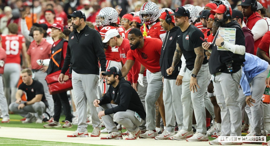 Ryan Day and some of Ohio State's coaching staff