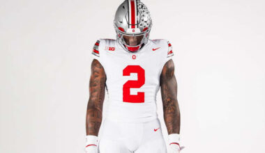 Photos: Ohio State’s New Scarlet Rush and Sub Zero Uniforms with Buckeye Stripes