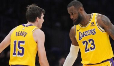 What Austin Reaves said about LeBron James after Lakers' playoff exit