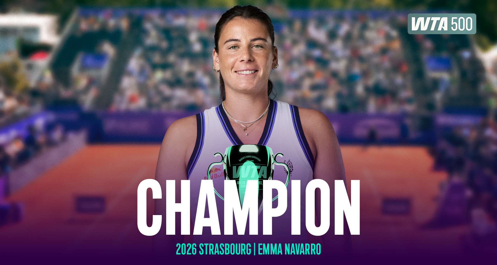 'I feel like myself:' How Emma Navarro rediscovered herself in Strasbourg title run