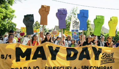 The Oakland Sin Fronteras: International Workers’ Day March &amp; Resource Fair is held at Fruitvale Plaza in Oakland, Calif. on Friday, May 1, 2026. According to its event page, Oakland Sin Fronteras is a coalition that will honor May 1st as a “celebration of working people globally and their enduring struggles for justice, democracy, right relation to land, self-determination, and liberation.”