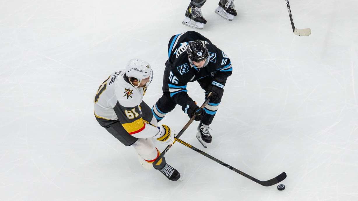 Utah Mammoth season comes to an end after 5-1 loss to Golden Knights