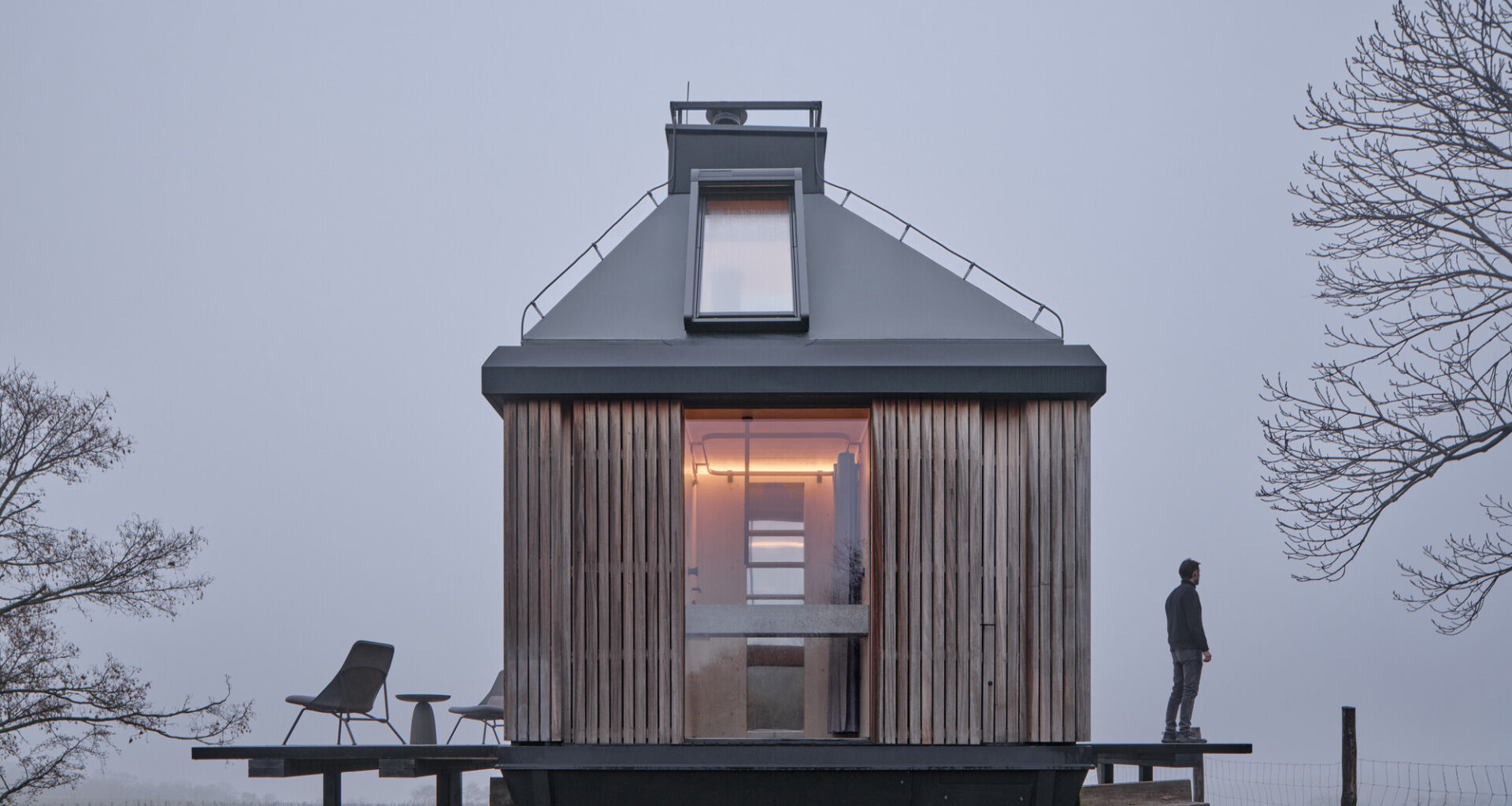 Cabin Devín / Ark-Shelter + ARCHEKTA
