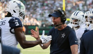 Brian Schottenheimer: No plan to discuss decision to accept franchise tender with George Pickens