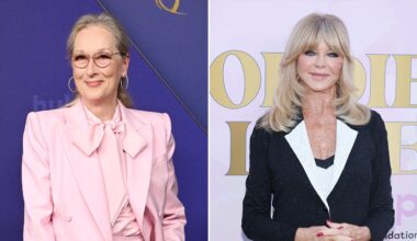 Meryl Streep says she had 'beef' with Goldie Hawn over lateness on set
