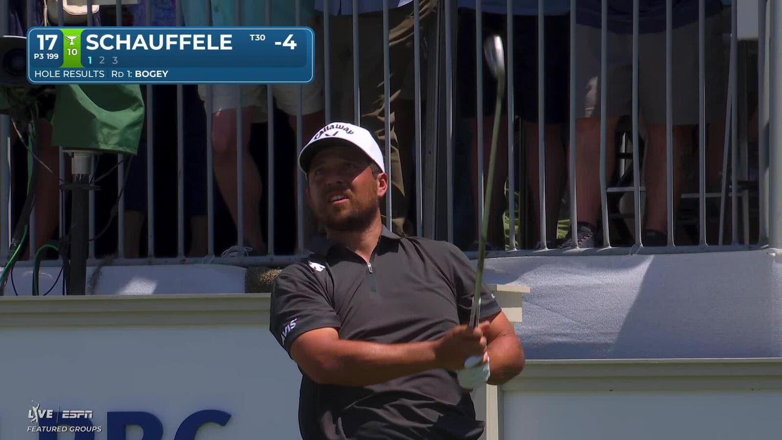 Xander Schauffele makes birdie on No. 17 at RBC Heritage